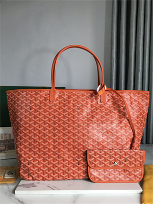 Goyard Saint Louis GM Bag In Goyardine Canvas & Chevroches Calfskin