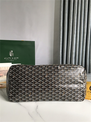 Goyard Saint Louis GM Bag In Goyardine Canvas & Chevroches Calfskin