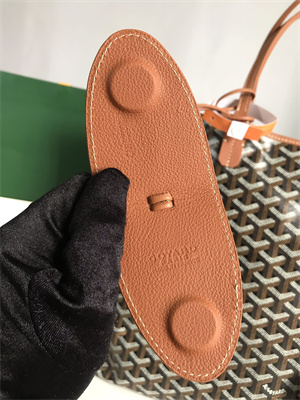 Goyard Saint Louis GM Bag In Goyardine Canvas & Chevroches Calfskin