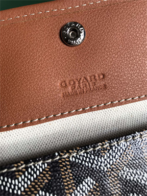 Goyard Saint Louis PM Bag In Goyardine Canvas & Chevroches Calfskin