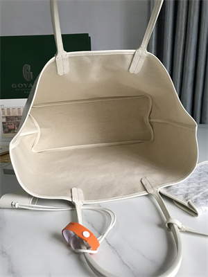 Goyard Saint Louis PM Bag In Goyardine Canvas & Chevroches Calfskin