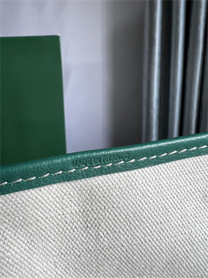 Goyard Saint Louis PM Bag In Goyardine Canvas & Chevroches Calfskin