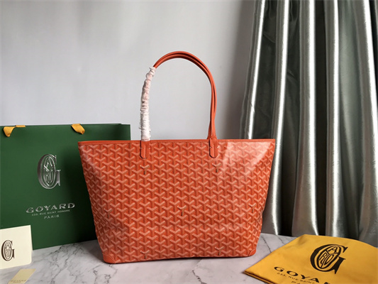 Goyard Artois MM Bag Goyardine Canvas & Chevroches Calfskin