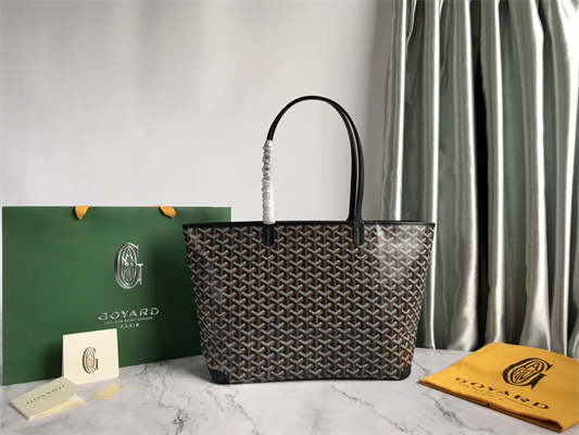 Goyard Artois MM Bag Goyardine Canvas & Chevroches Calfskin