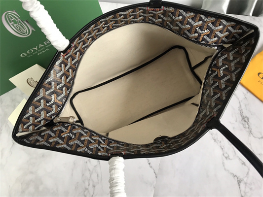 Goyard Artois MM Bag Goyardine Canvas & Chevroches Calfskin