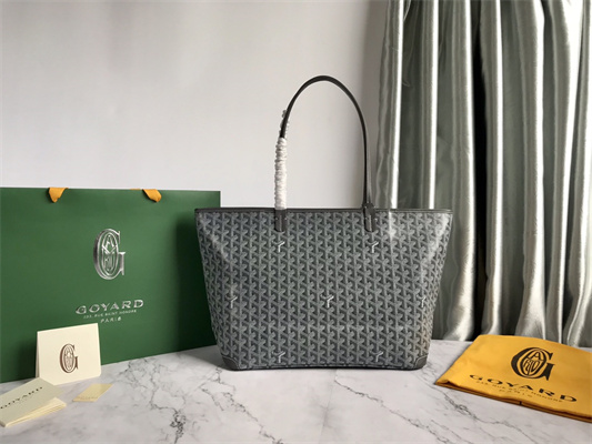 Goyard Artois MM Bag Goyardine Canvas & Chevroches Calfskin