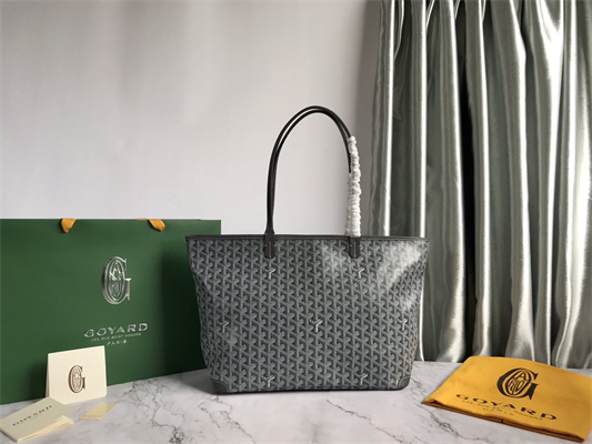 Goyard Artois MM Bag Goyardine Canvas & Chevroches Calfskin