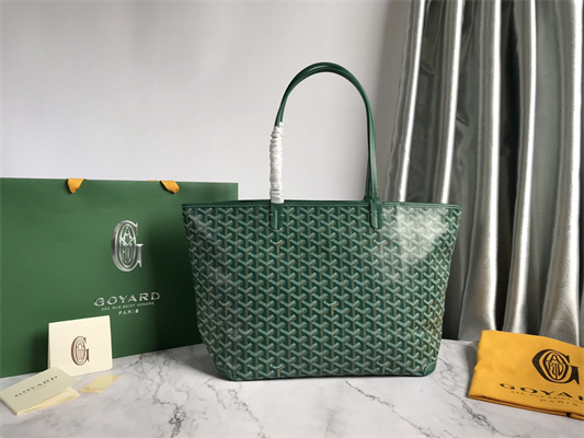 Goyard Artois MM Bag Goyardine Canvas & Chevroches Calfskin