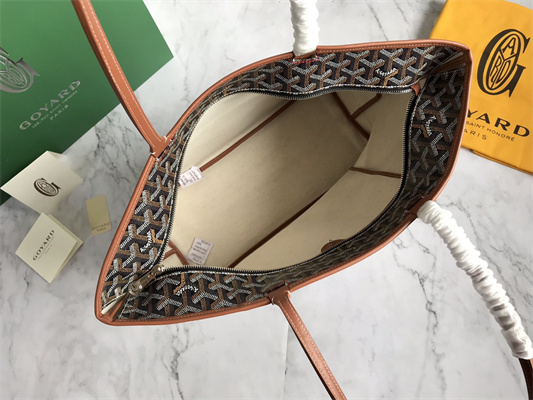 Goyard Artois MM Bag Goyardine Canvas & Chevroches Calfskin