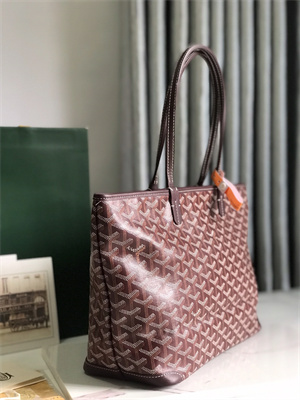 Goyard Artois PM Bag Goyardine Canvas & Chevroches Calfskin