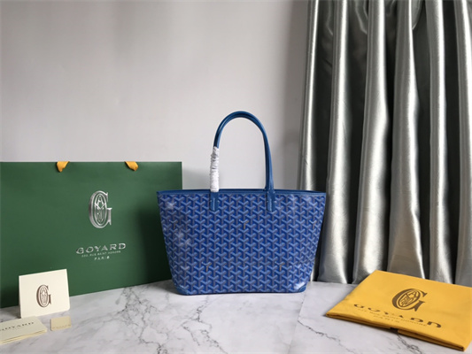 Goyard Artois PM Bag Goyardine Canvas & Chevroches Calfskin