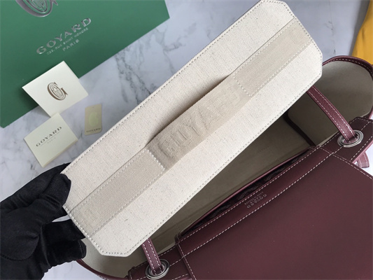 Goyard Rouette Souple Bag Goyardine Canvas & Chevroches Calfskin