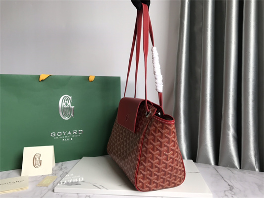 Goyard Rouette Souple Bag Goyardine Canvas & Chevroches Calfskin