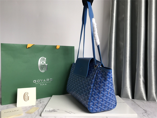 Goyard Rouette Souple Bag Goyardine Canvas & Chevroches Calfskin