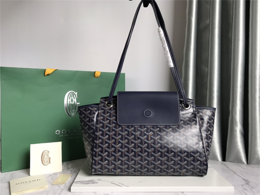 Goyard Rouette Souple Bag Goyardine Canvas & Chevroches Calfskin