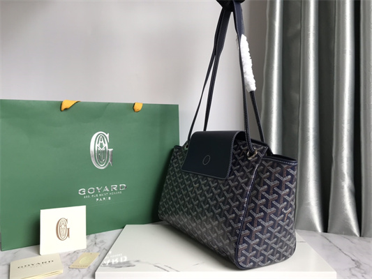 Goyard Rouette Souple Bag Goyardine Canvas & Chevroches Calfskin