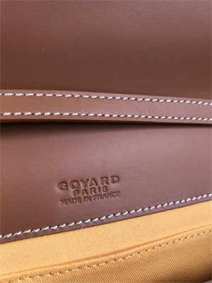 Goyard Monte-Carlo PM Clutch Goyardine Canvas & Cervon Calfskin