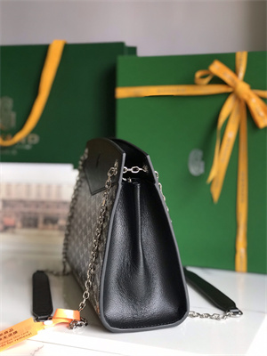 Goyard Rouette Structure PM Bag In Goyardine Canvas & Chevroches Calfskin