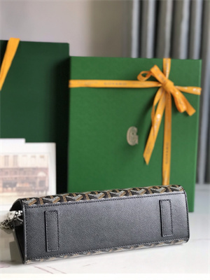 Goyard Rouette Structure PM Bag In Goyardine Canvas & Chevroches Calfskin