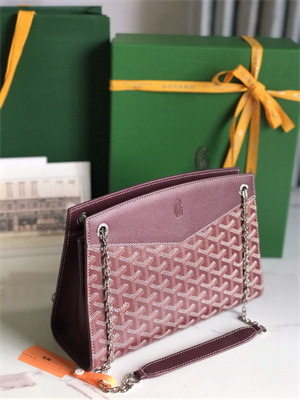 Goyard Rouette Structure PM Bag In Goyardine Canvas & Chevroches Calfskin