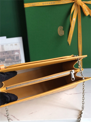 Goyard Rouette Structure PM Bag In Goyardine Canvas & Chevroches Calfskin