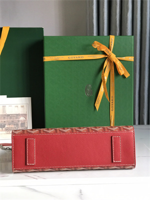 Goyard Rouette Structure PM Bag In Goyardine Canvas & Chevroches Calfskin