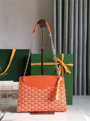 Goyard Rouette Structure PM Bag In Goyardine Canvas & Chevroches Calfskin