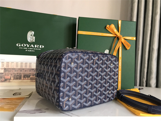 Goyard Muse Vanity Case In Goyardine Canvas & Cervon Calfskin