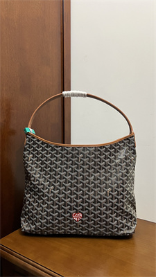 Goyard Bohème Hobo Bag Goyardine Canvas & Chevroches Calfskin