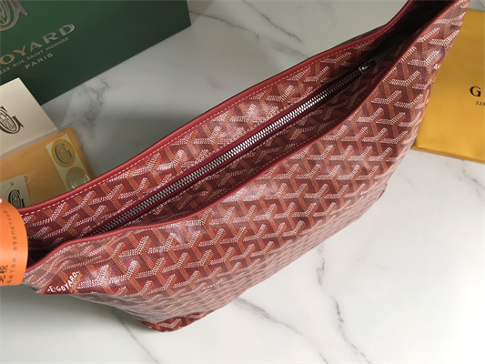 Goyard Bohème Hobo Bag Goyardine Canvas & Chevroches Calfskin
