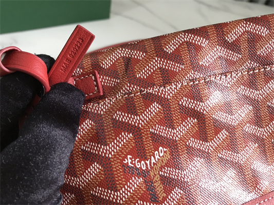 Goyard Bohème Hobo Bag Goyardine Canvas & Chevroches Calfskin