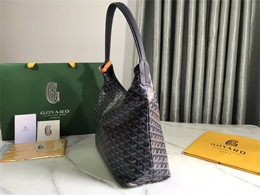 Goyard Bohème Hobo Bag Goyardine Canvas & Chevroches Calfskin