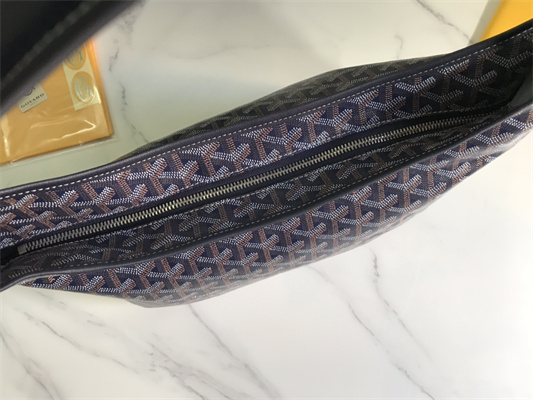 Goyard Bohème Hobo Bag Goyardine Canvas & Chevroches Calfskin