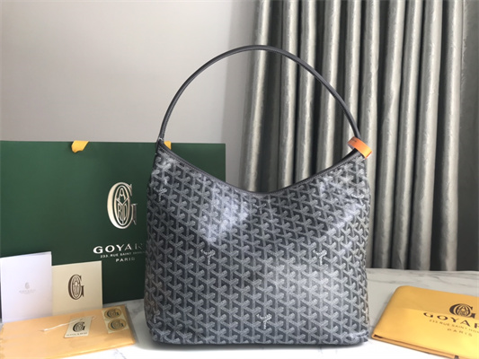 Goyard Bohème Hobo Bag Goyardine Canvas & Chevroches Calfskin