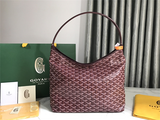 Goyard Bohème Hobo Bag Goyardine Canvas & Chevroches Calfskin