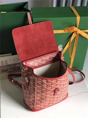 Goyard Alpin Mini Backpack Goyardine Canvas & Chevroches Calfskin