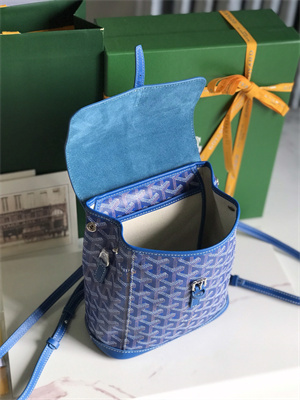 Goyard Alpin Mini Backpack Goyardine Canvas & Chevroches Calfskin