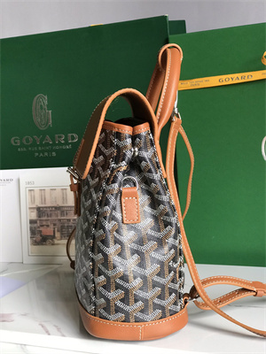 Goyard Alpin Mini Backpack Goyardine Canvas & Chevroches Calfskin