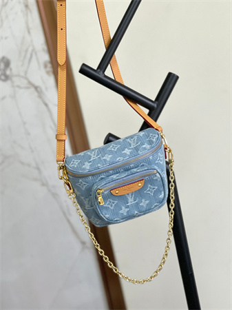 L.V Mini Bumbag Monogram denim Sky Blue M83353