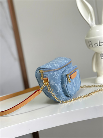 L.V Mini Bumbag Monogram denim Sky Blue M83353