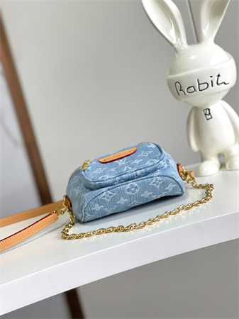 L.V Mini Bumbag Monogram denim Sky Blue M83353