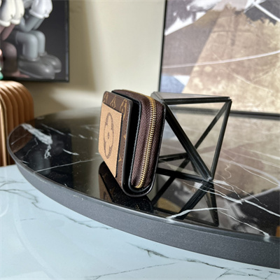 LV  Lou Wallet Monogram and Monogram Reverse coated canvas M81461