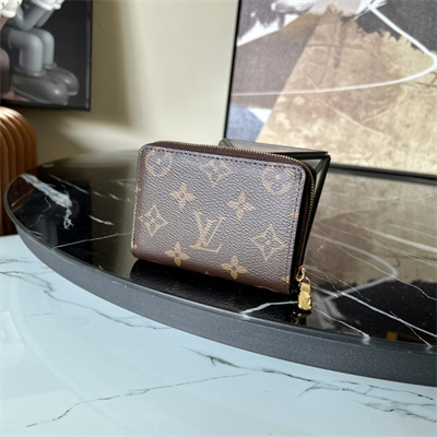 LV  Lou Wallet Monogram and Monogram Reverse coated canvas M81461