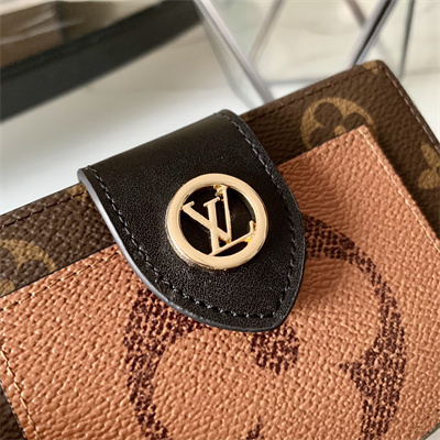 LV Juliette Wallet Monogram and Monogram Giant Reverse coated canvases M69432
