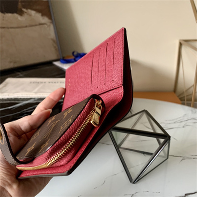 LV Juliette Wallet Monogram Canvas and Calfskin Leather M69433