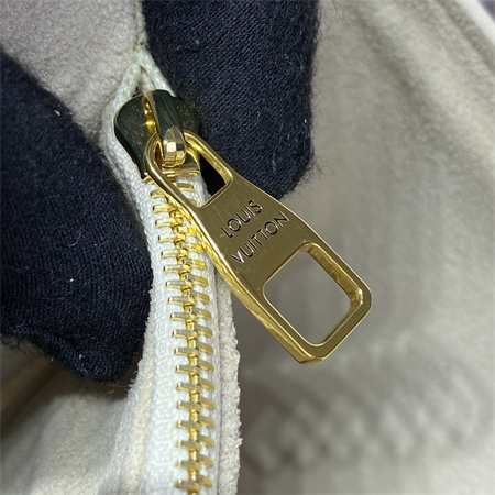 L.V Low Key Shoulder Bag Grained Calfskin Quartz M24990