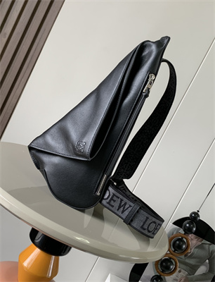 Loewe Anton Sling Bag In Supple Smooth Calf and Jacquard