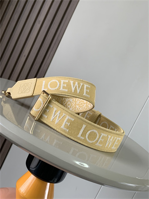 Loewe Anagram strap in jacquard and calfskin