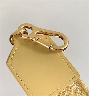 Loewe Anagram strap in jacquard and calfskin