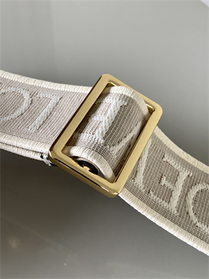 Loewe Anagram strap in jacquard and calfskin